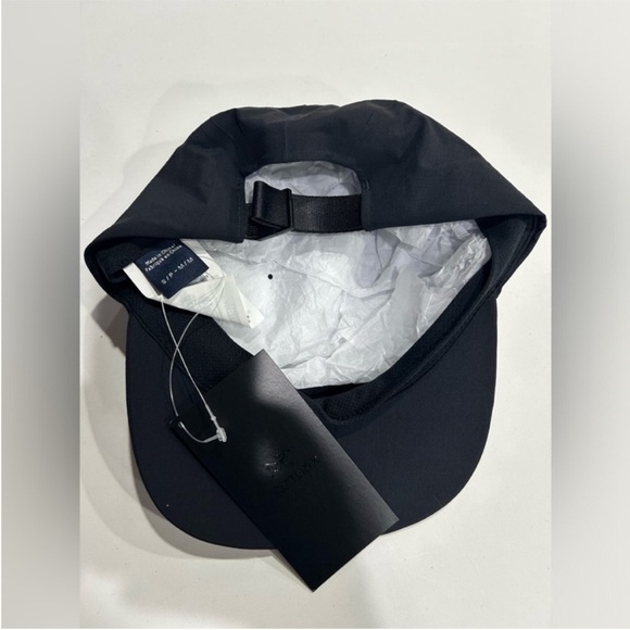 Arc’teryx Women's Men's Paltz Cap Black NWT Softshell Hat Performance L/XL - Picture 4 of 7